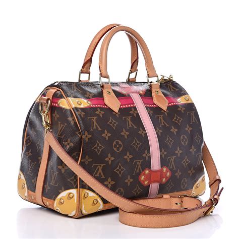 louis vuitton monogram summer trunks speedy bandouliere 30|authentic louis vuitton speedy 30.